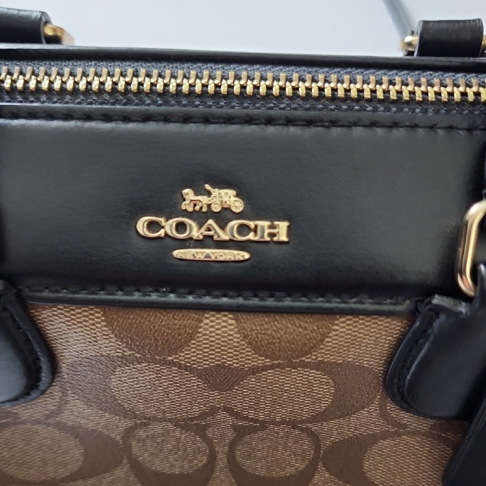 Coach Mini Bennet Satchel Crossbody And Medium Corner Zip Wallet. F32203 - Picture 3 of 16